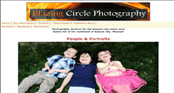 Desktop Screenshot of blazingcirclephotography.com